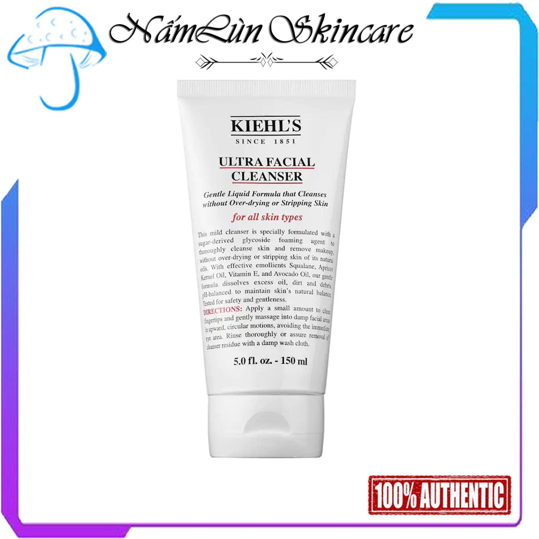 Sữa Rửa Mặt Dịu Nhẹ Kiehl's Ultra Facial Cleanser