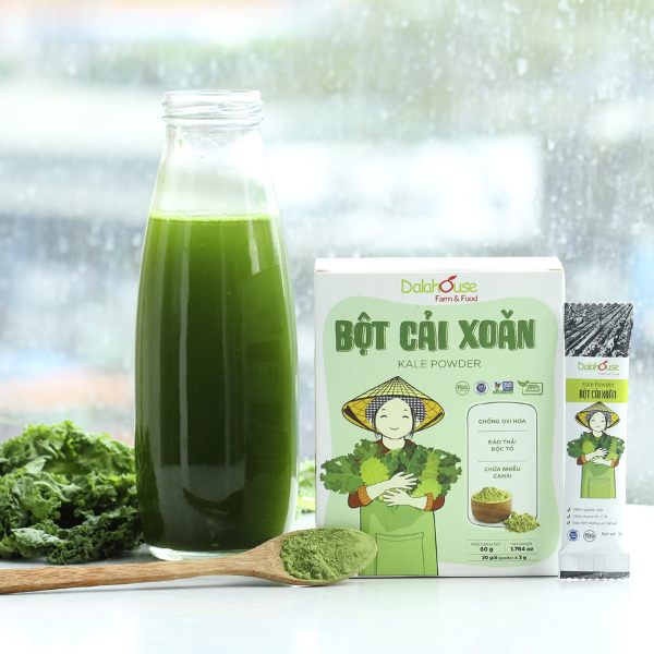 Bột cải xoăn nguyên chất tiện lợi - 60gr