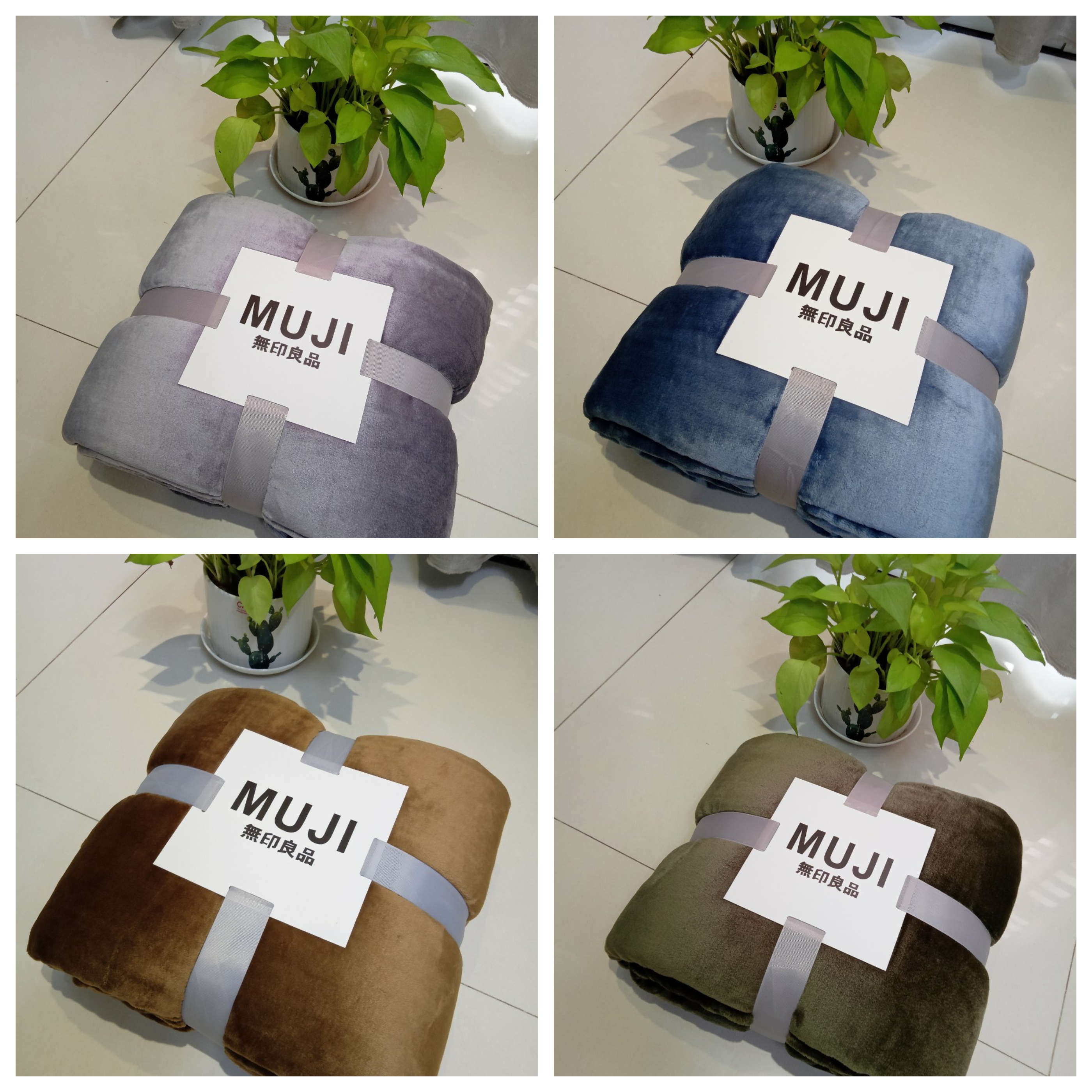 Chăn lông thỏ Muji BLANKET cao cấp hàng loại 1 Êm mềm mịn mượt