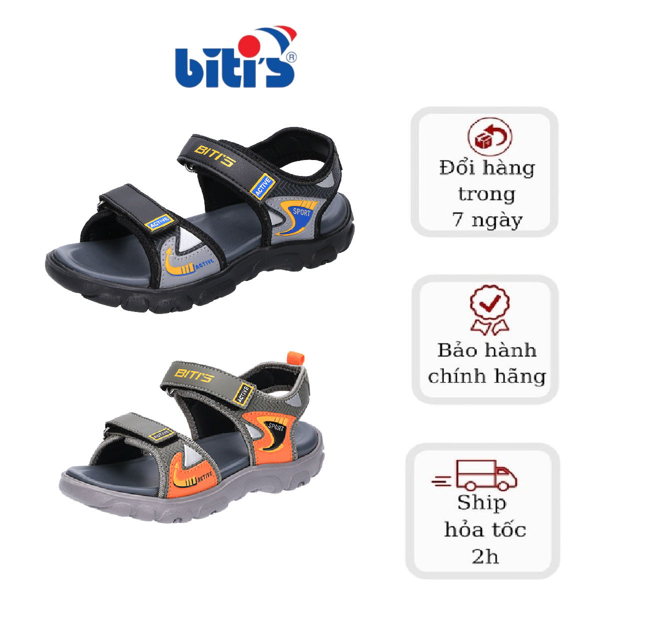 Sandal Bé Trai Biti's BEB002000 EVA Siêu Nhẹ