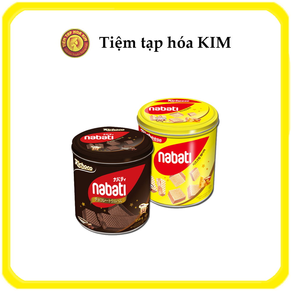 Bánh kem xốp Nabati hộp thiếc 300g