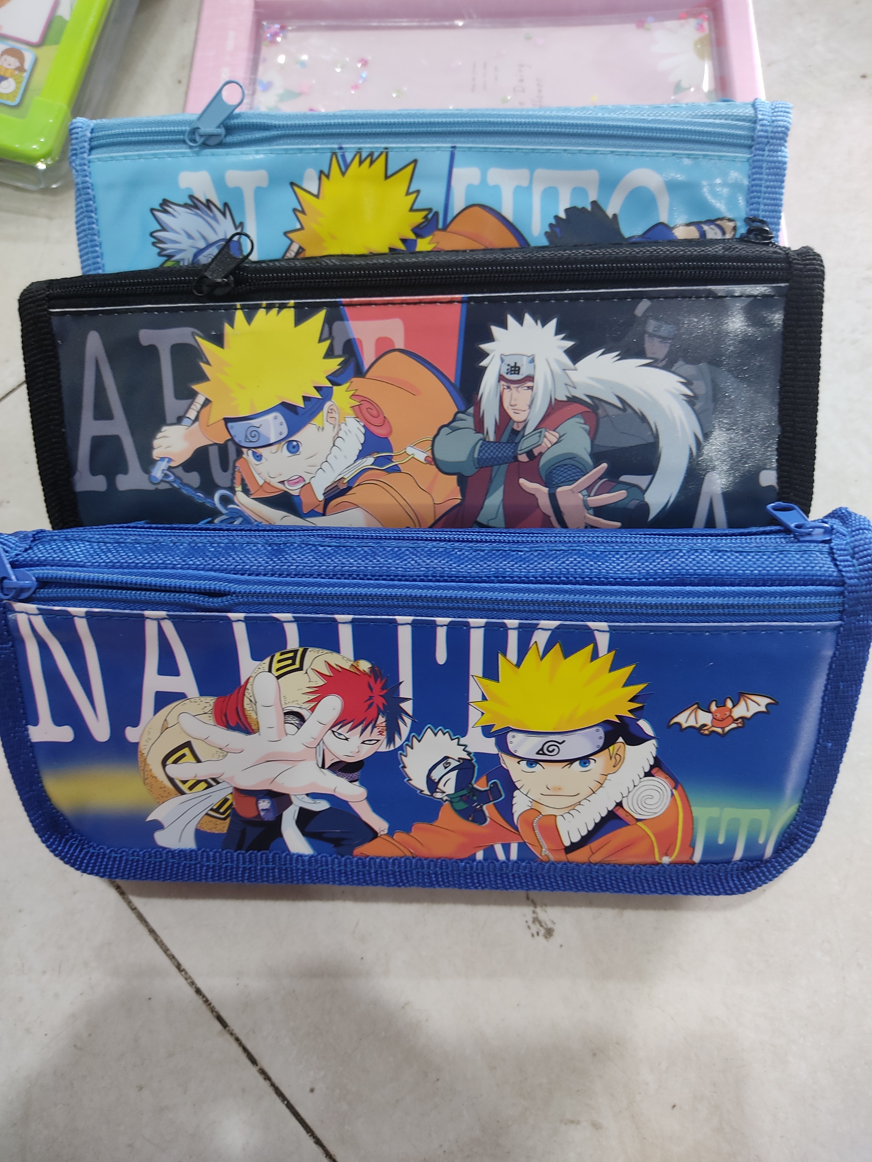 Ví đựng bút vải Naruto