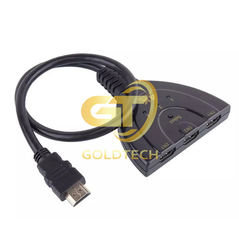 Bộ gộp tín hiệu hdmi 3 vào 1 ra 3x1 4k - cáp gộp tín hiệu hdmi
