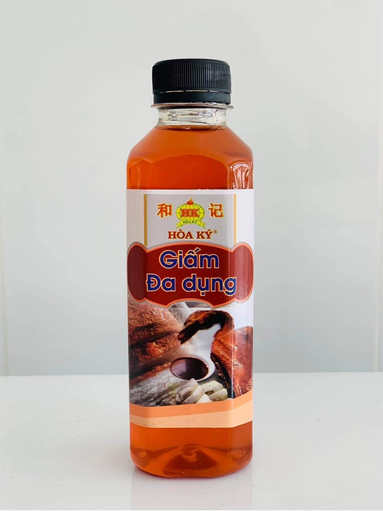 GIẤM ĐA DỤNG Hòa Ký 330ml,quét da Heo,Gà,Vịt,Bồ Câu,Bê..giúp da giòn màu đẹp thơm ngon.