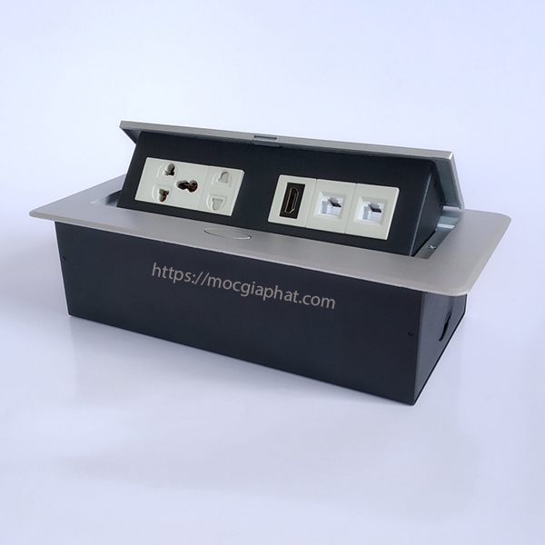 Hộp điện âm bàn tích hợp nhiều cổng kết nối