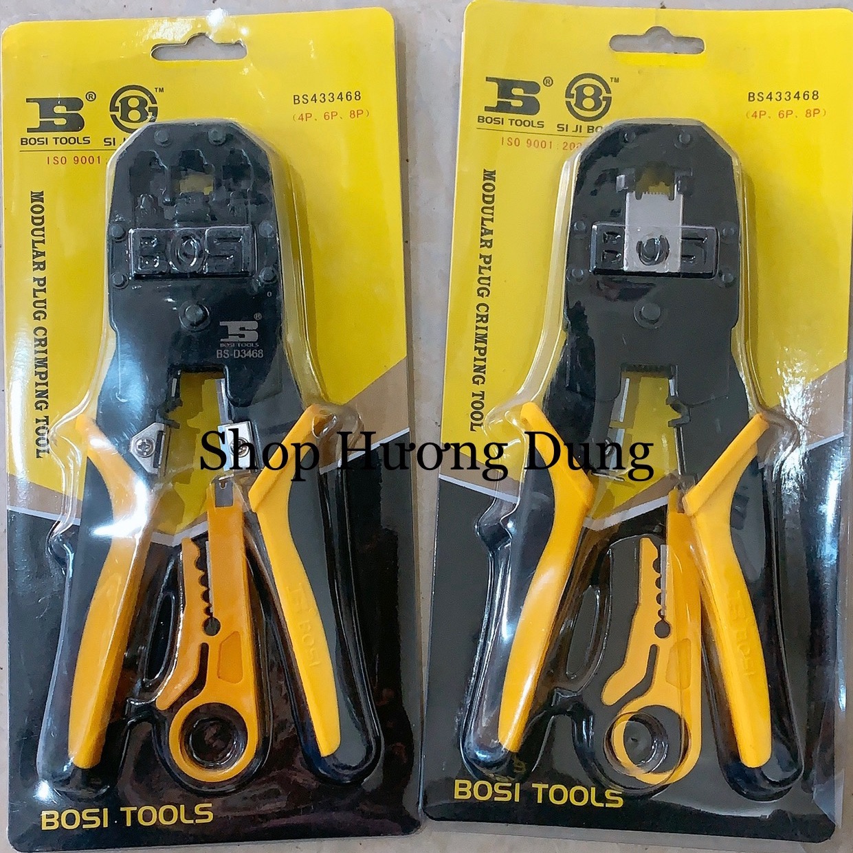 Kìm bấm mạng Bosi BS-D3468 hàng chuẩn chính hãng xịn