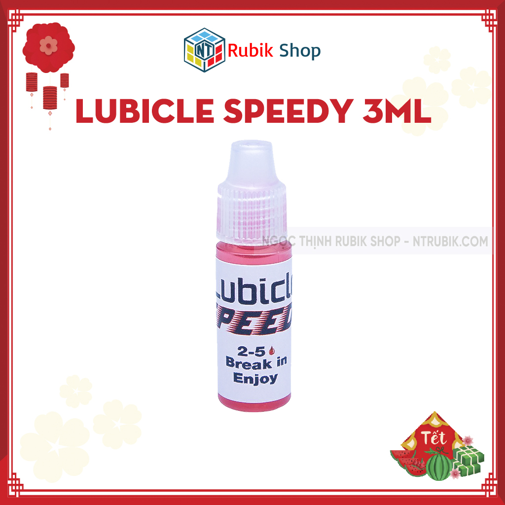 Lubicle Speedy 3ml Dầu Bôi Trơn Rubik Cao Cấp