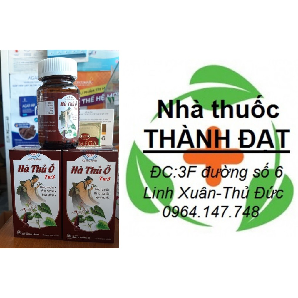 Hà thủ ô tw3 chống rụng tóc, hỗ trợ mọc tóc,ngừa tóc bạc