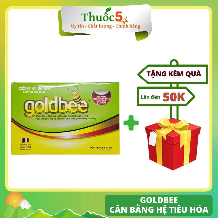 Goldbee cốm vi sinh cân bằng hệ tiêu hoá cho trẻ mau lớn Hộp 30 gói