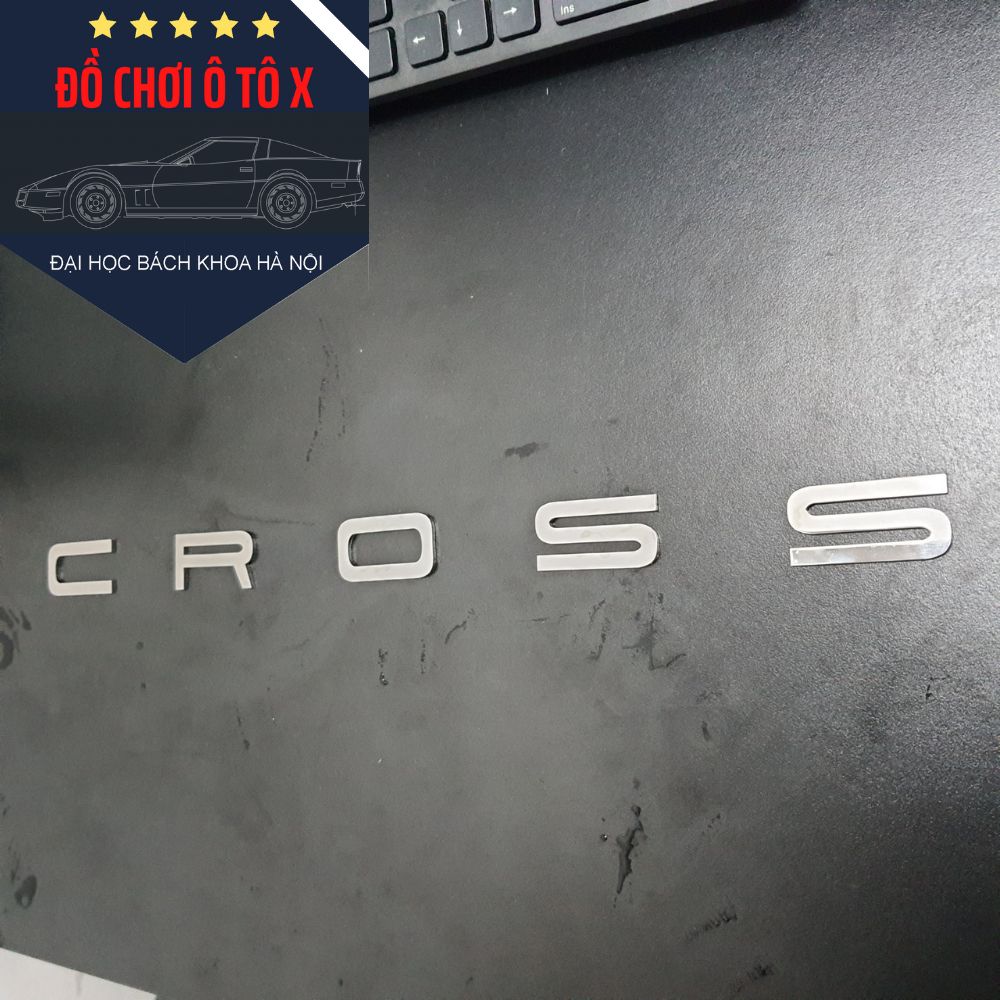 Chữ CROSS phong cách xe porsche sang trọng Hàng cao cấp