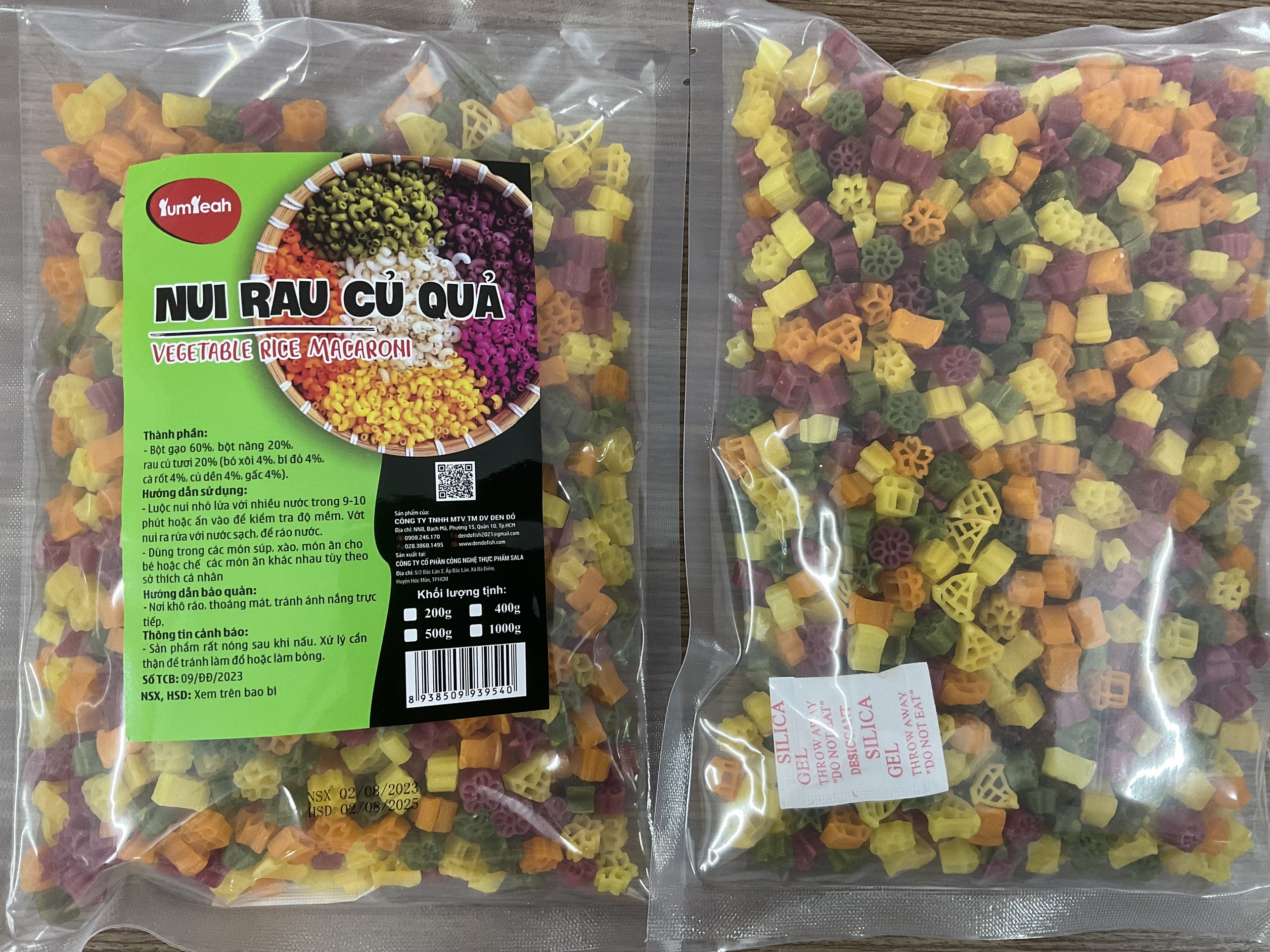 NUI RAU CỦ (hình lego) 500g