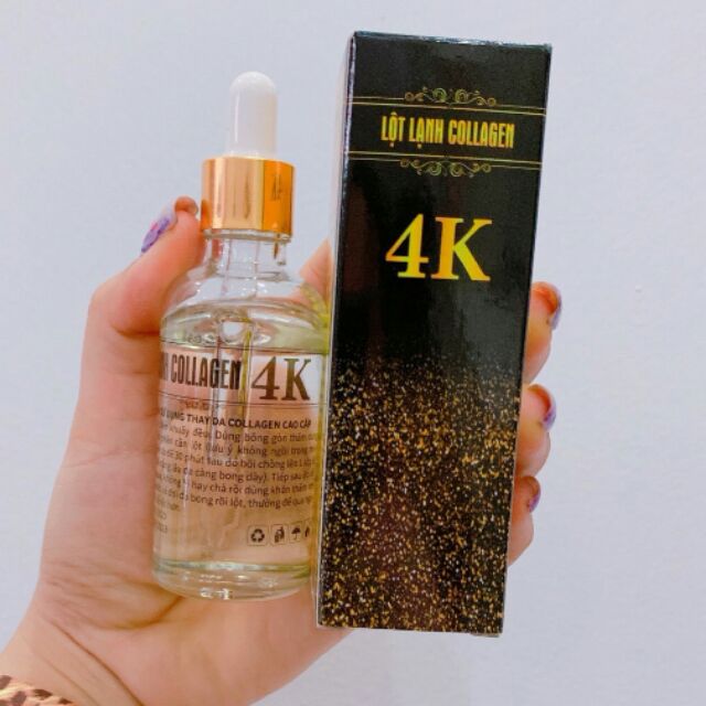 Nước Lột lạnh Collagen 4K