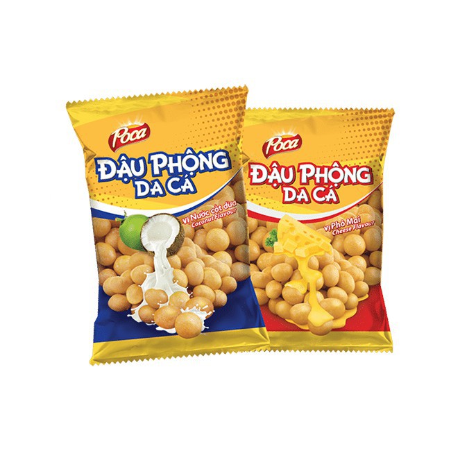Combo 6 gói đậu phộng da cá bade
