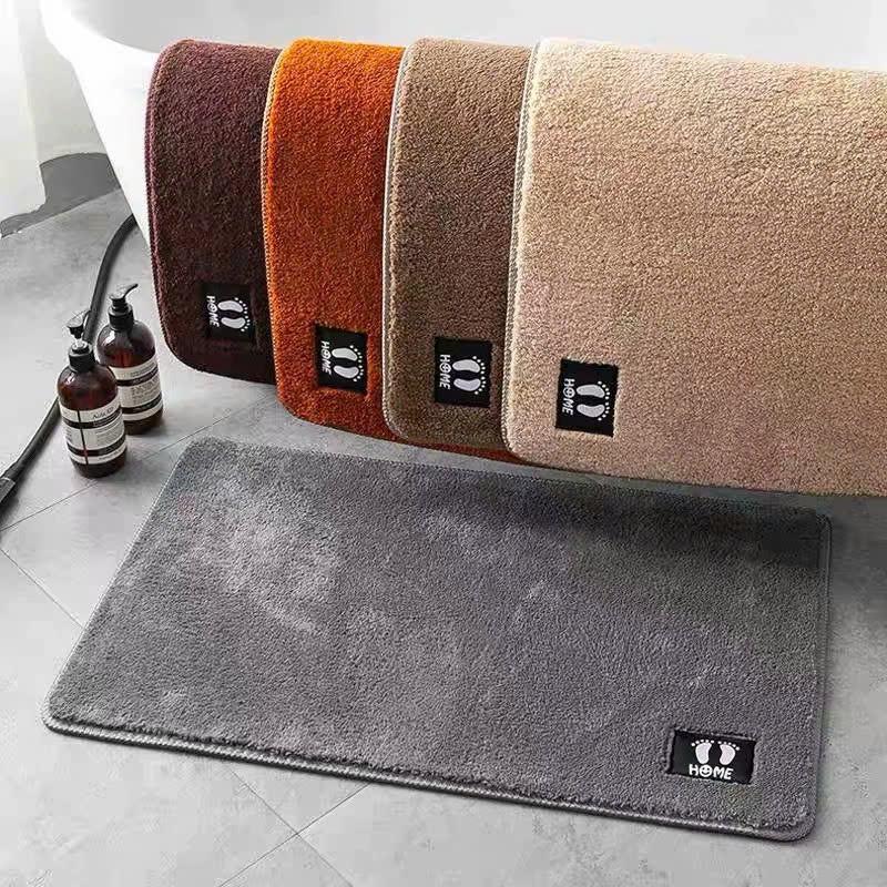  Combo 5 tấm thảm lau chân lông cừu len mềm  thấm hút nước Thảm chùi chân siêu thấm hút 40x60cm 