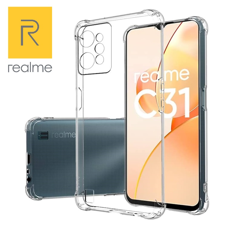 Ốp Realme C30 / C30s / C31 - Dẻo Trong Chống Sốc Bảo Vệ Camera