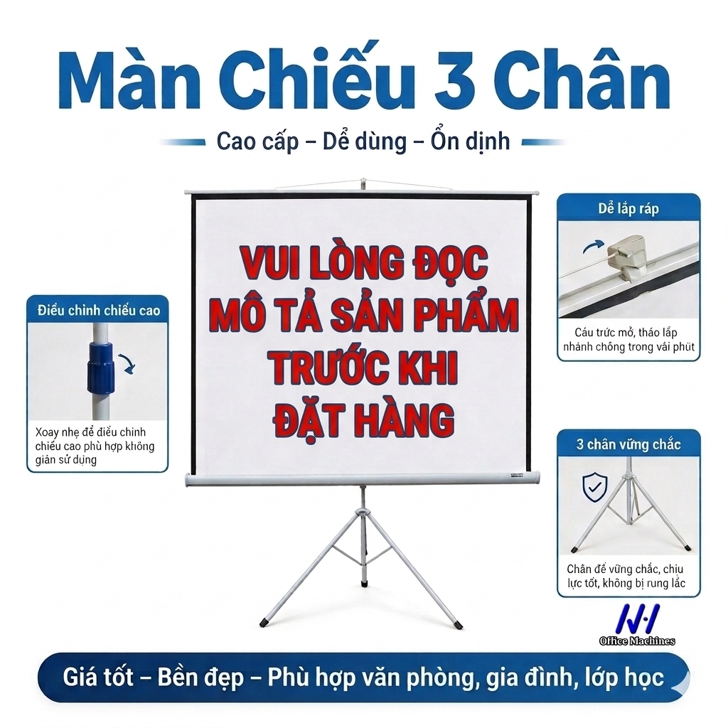3-Leg Projection Screen Dalite /Apollo / Prima 84 Inch, 100 Inch