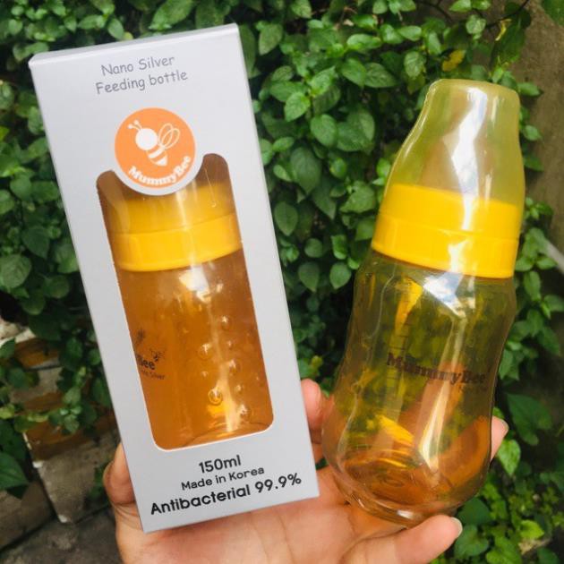 Bình sữa nano cổ hẹp MummyBee 150ml