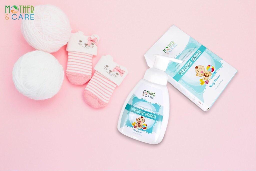 Sữa tắm gội trẻ em Yellow Smile mother&care