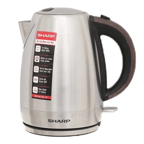 Bình đun siêu tốc 1.7 lít Sharp EKJ-17EVSD-WD - Hàng chính hãng
