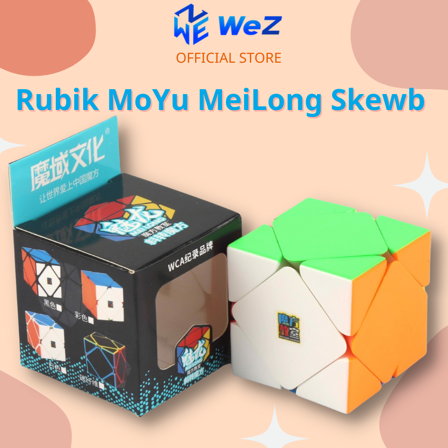 Rubik s Cube variant Skewb Moyu Meilong stickerless