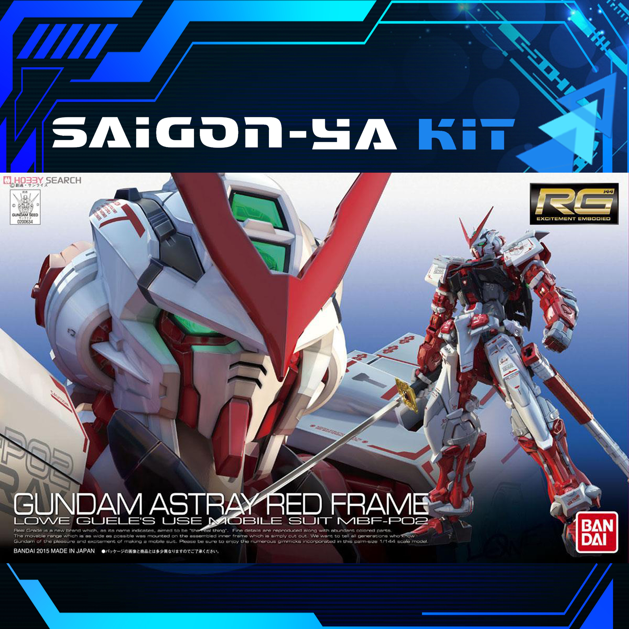 Mô hình MB Gundam Astray Red Frame Kai ver Daban 1100  TAB Store