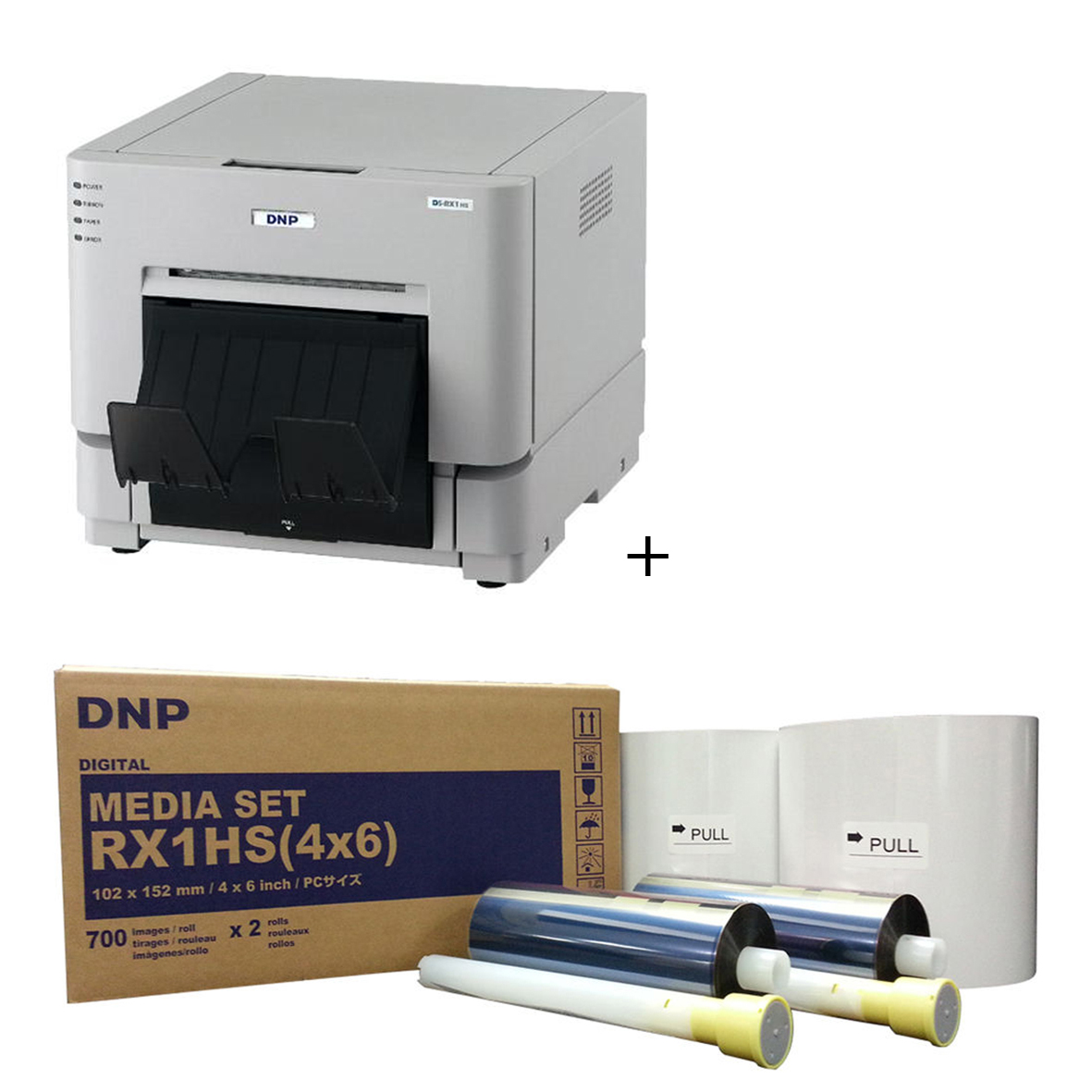 Bộ máy in ảnh dnp rx1 + 1 thùng giấy 10x15