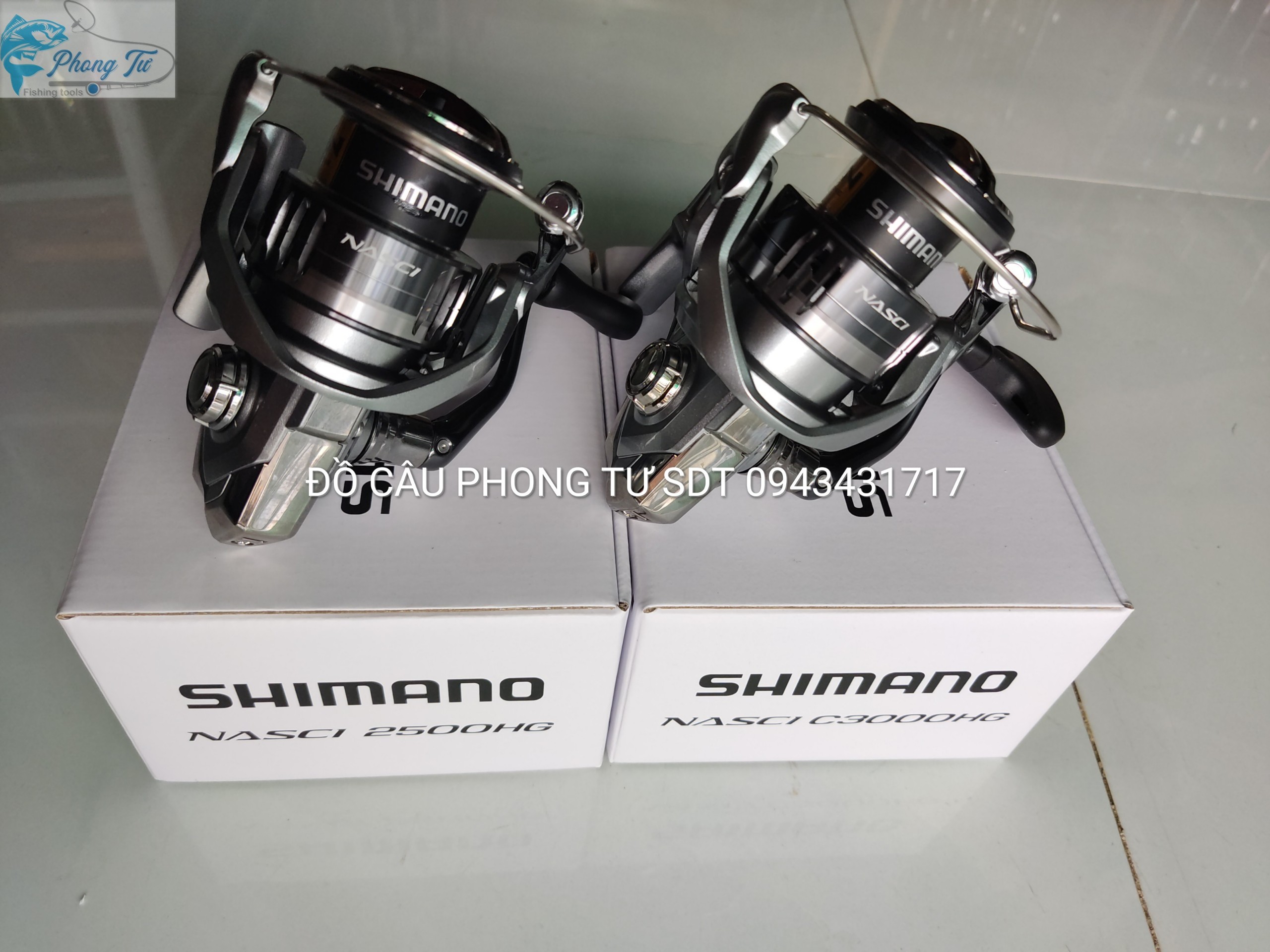 Máy câu lure shimano nasci c3000hg 2500hg - new 2021