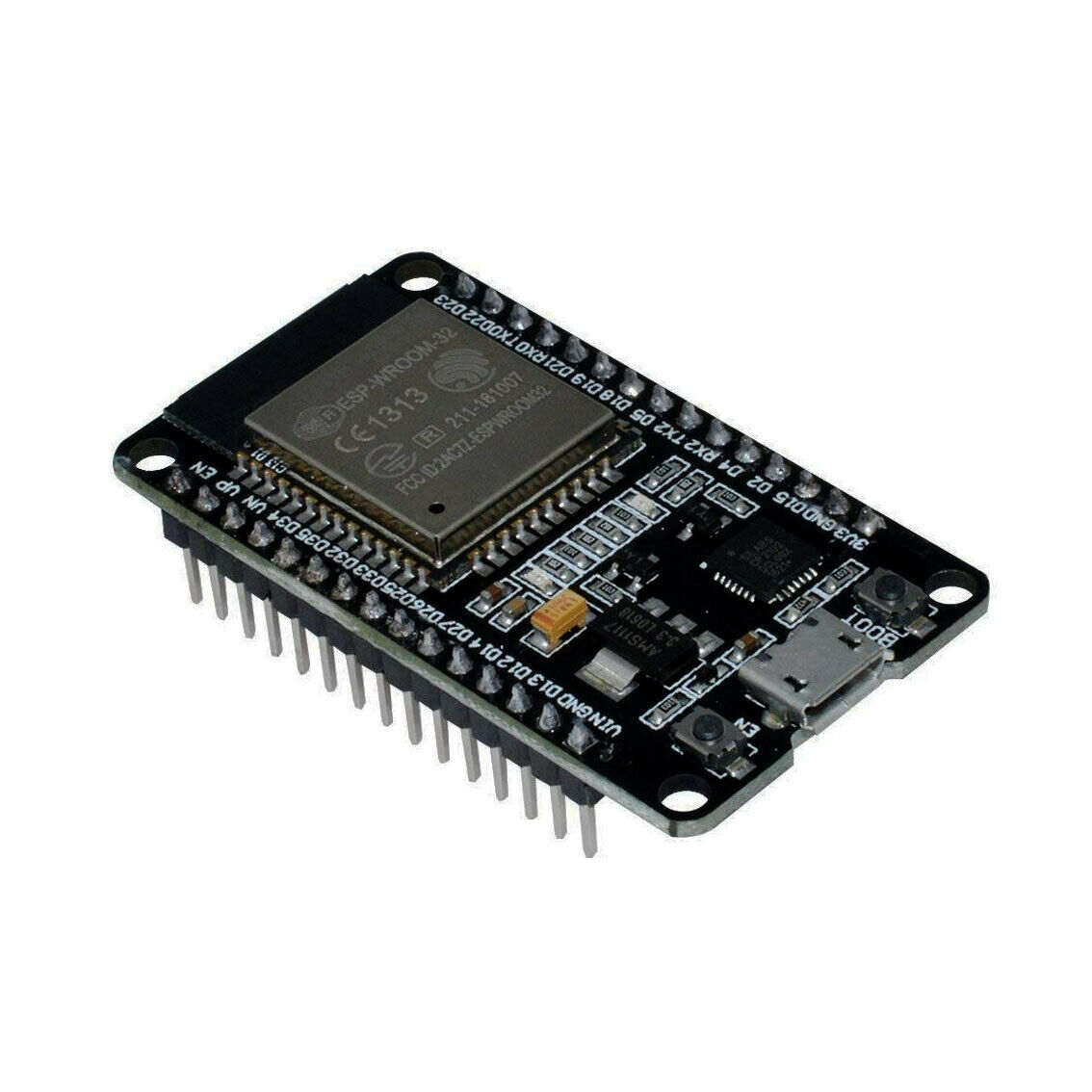 ☼ NodeMCU-32S ESP-32S bezprzewodowy dostęp do internetu rozbudowanie o funkcję Bluetooth pokładzie