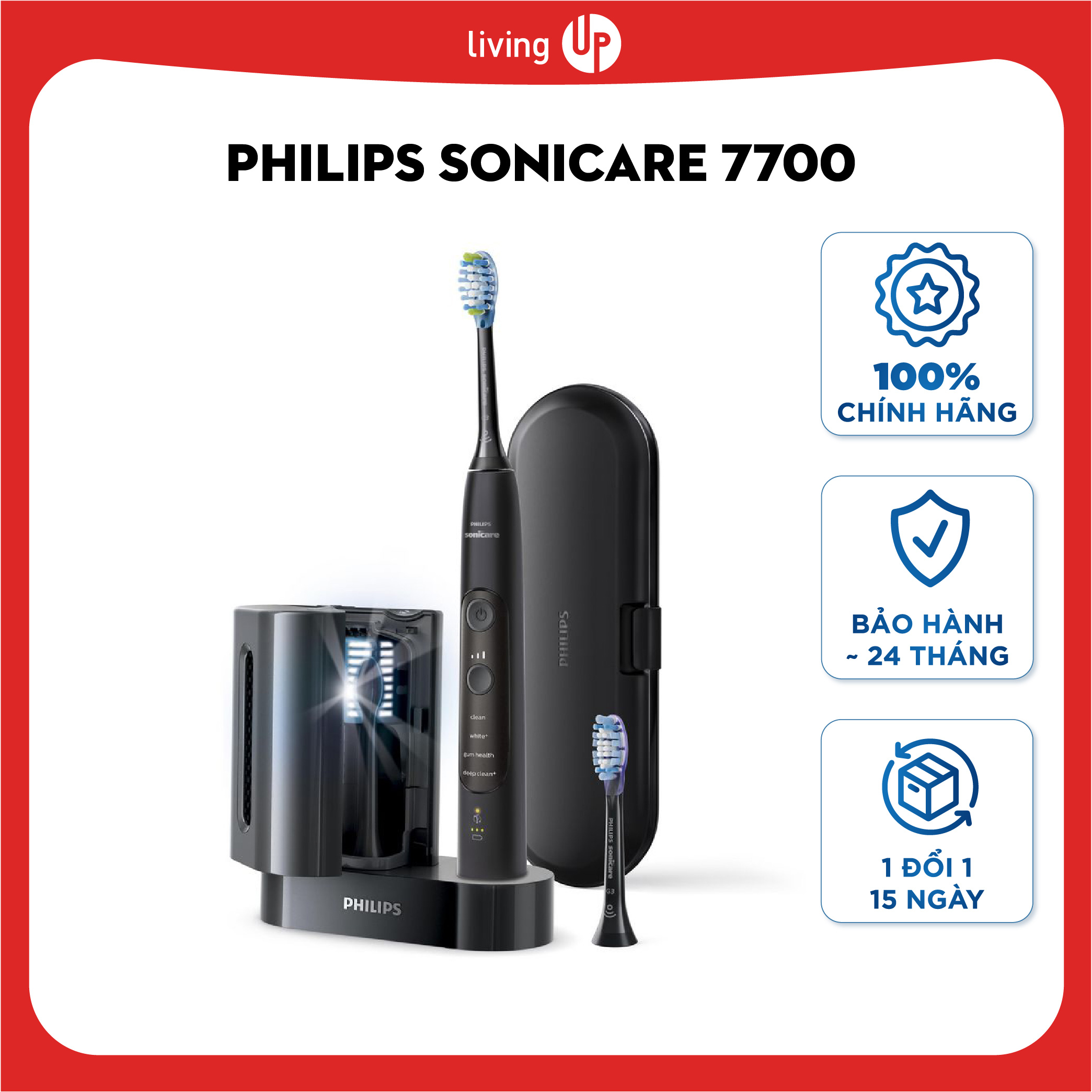 Bàn chải điện Philips Sonicare ExpertClean 7700
