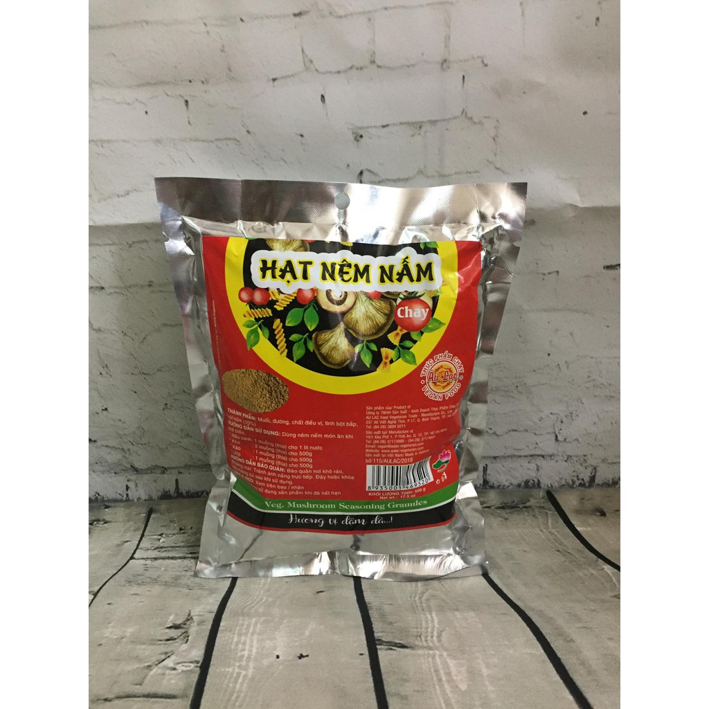 Hạt nêm nấm chay âu lạc - gói 500g
