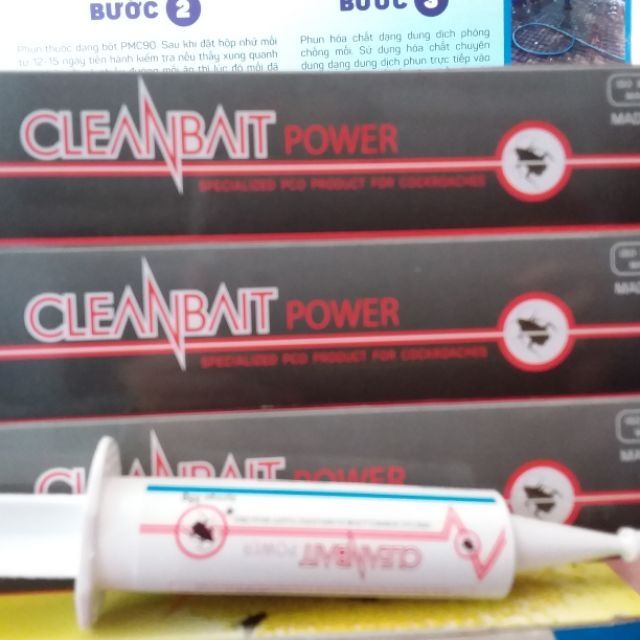 [HCM]Thuốc diệt gián đức CLEANBAIT POWER sx Hàn Quốc