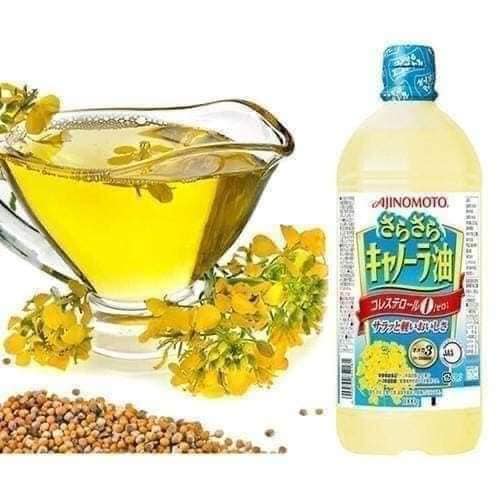 Dầu ăn hoa cải Ajinomoto chai 1 lít