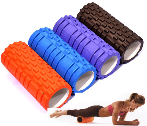 Con Lăn Massage Phục Hồi Cơ Foam Roller Tập GYM  Yoga