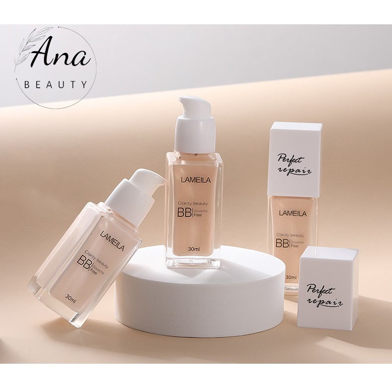 Kem Nền Trang Điểm Che Khuyết Điểm BB Cream Lameila Perfect Repair Light Concealer Foundation - Kem BB che khuyết điểm Lameila - BB Cream