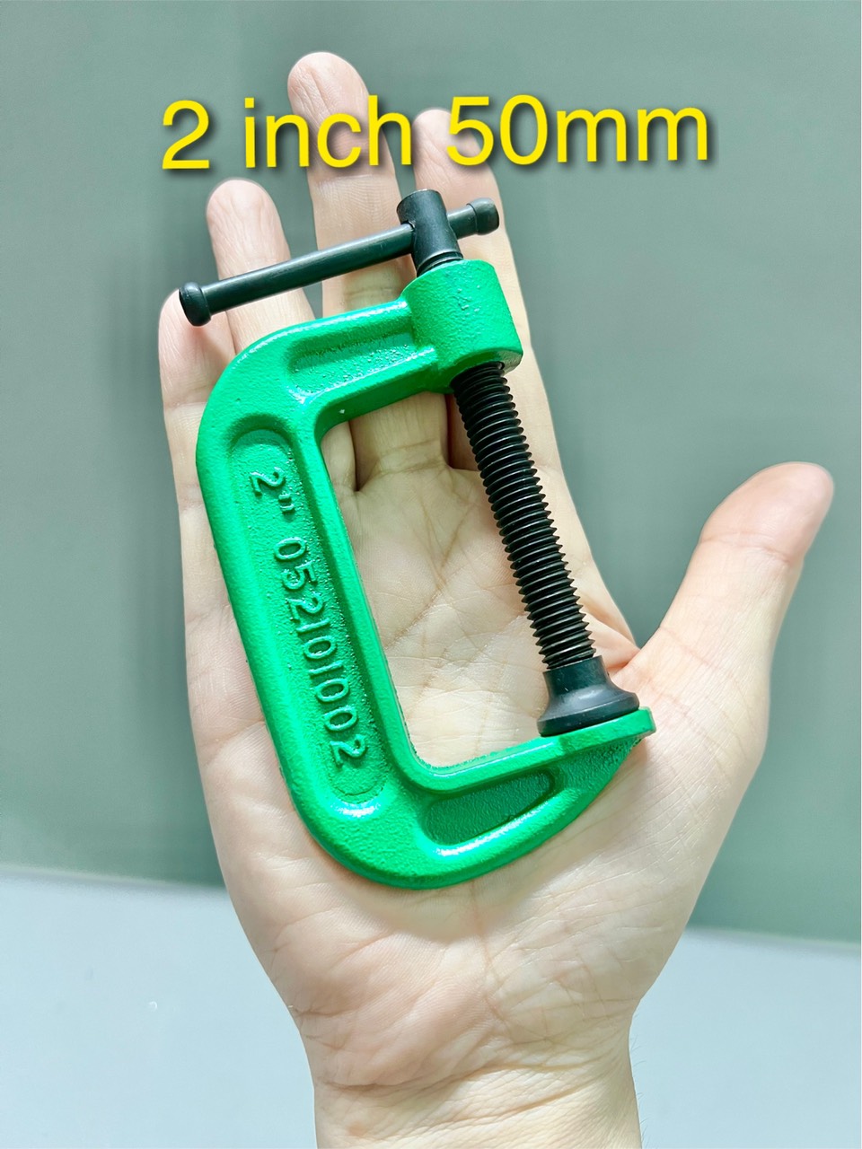 Vam cảo chữ c , cảo chữ g thép kích thước nhỏ 2 inch 50mm berrylion
