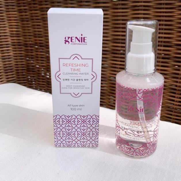 Nước Tẩy Trang Genie Refreshing Time Cleansing Water Hàn Quốc