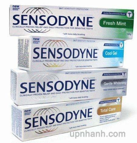 Combo 12 tuýp kem đánh răng sensodyne 100g các màu