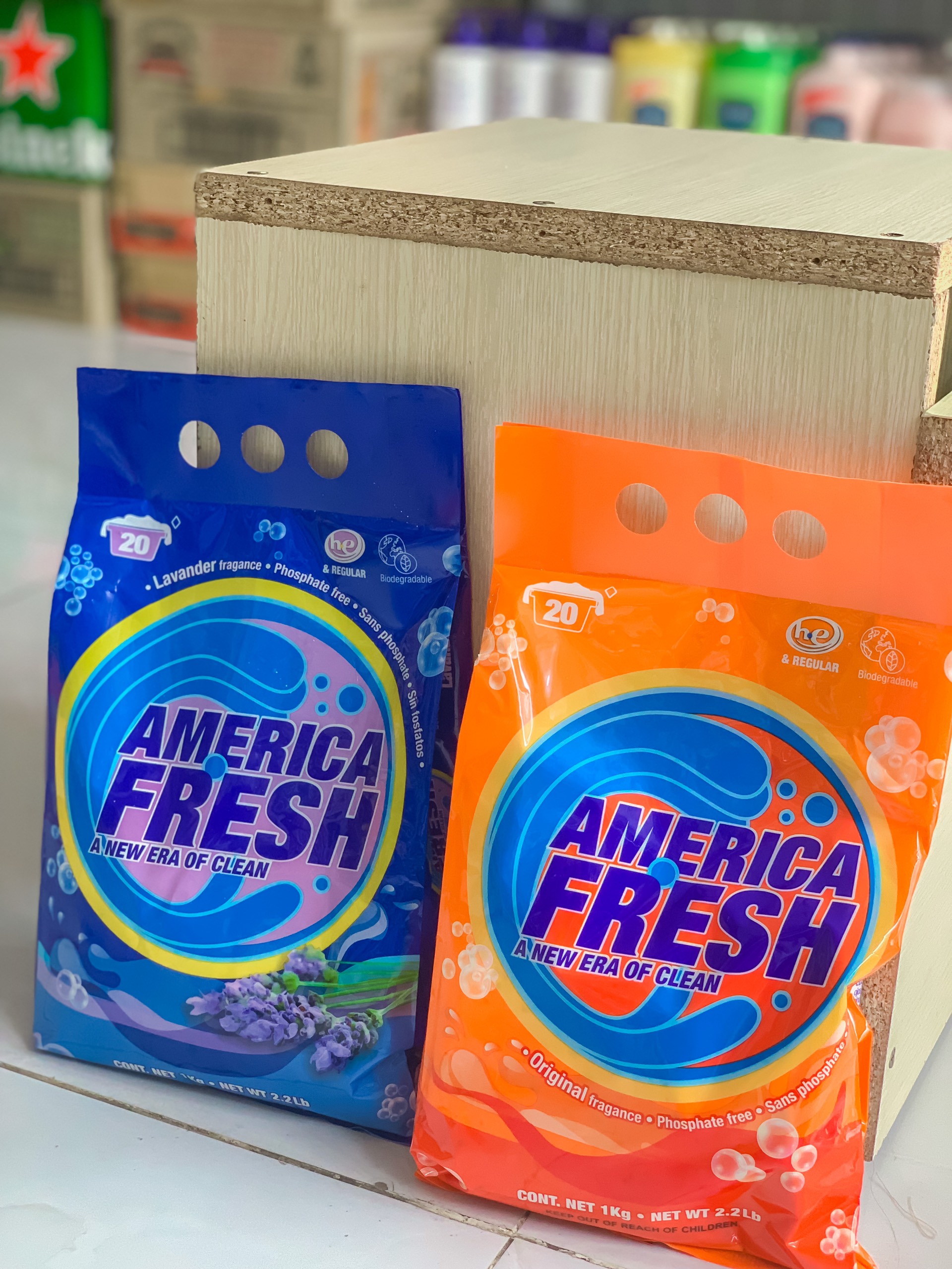 Bột Giặt America Fresh 1kg Của Mỹ
