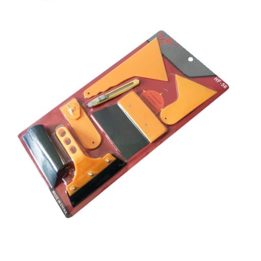 Bộ dụng cụ 7 món dán film, dán decal, tháo decal trang trí xe ô tô
