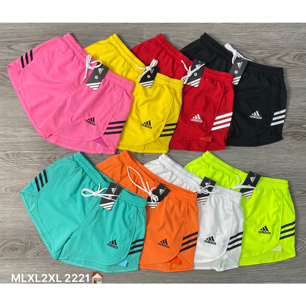 Quần short thể thao 2 lớp tập gym, aerobic, chạy bộ 3 vạch vải dù cao cấp