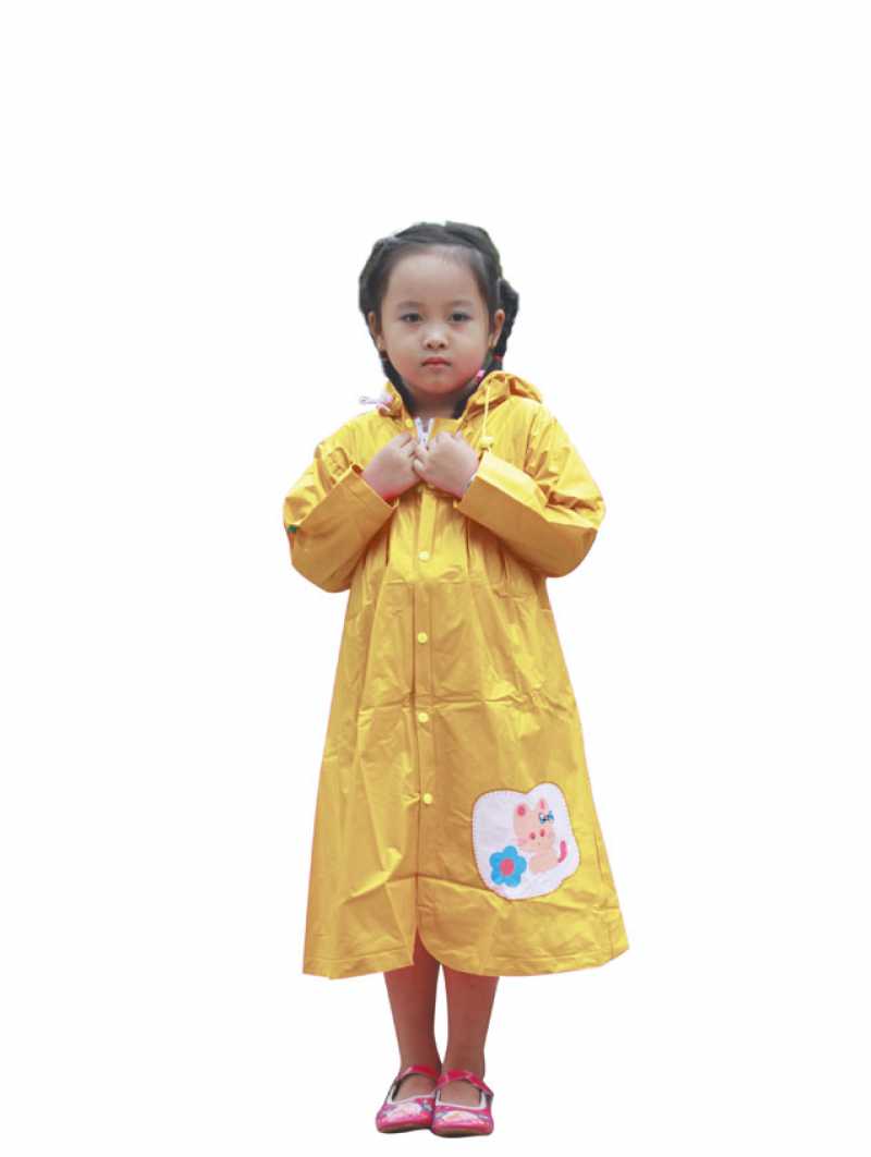 Áo mưa rando trẻ em - áo mèo con