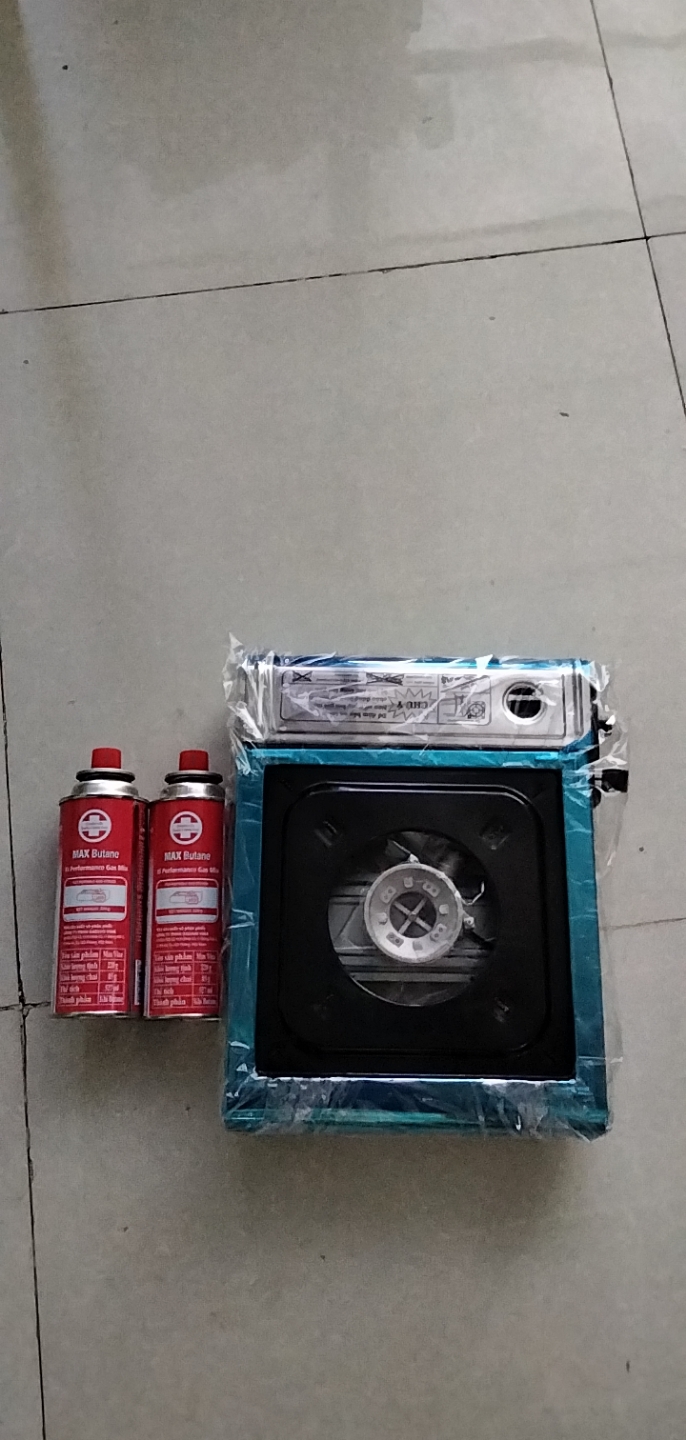 Bếp gas mini International Inox Giá Rẻ , kèm tặng 2 bình ga as mini chính hãng