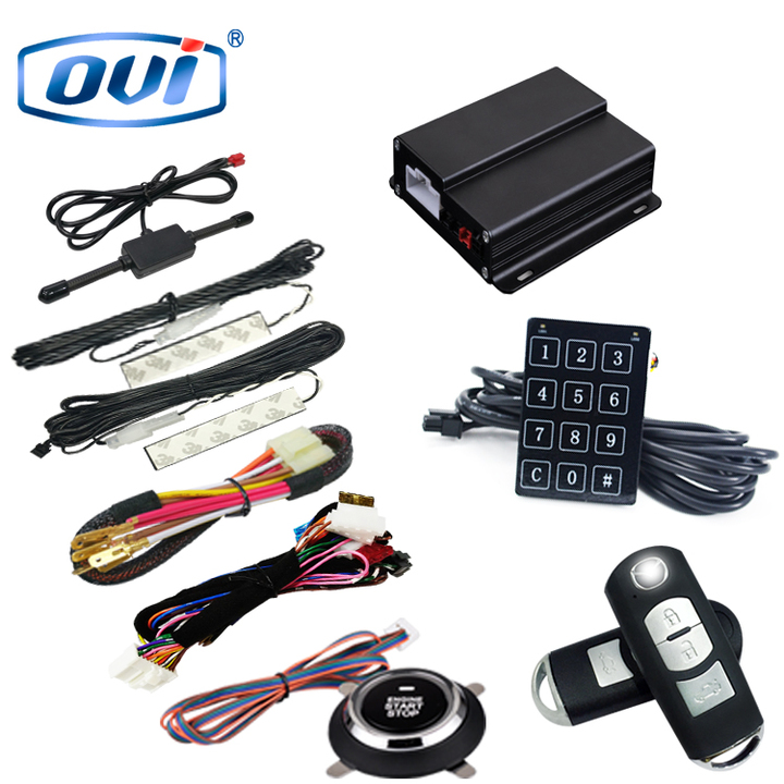 Bộ chìa khóa thông minh cao cấp start-stop điều khiển từ xa dành cho ô tô mazda ovi-ef025