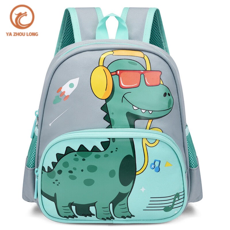 YA ZHOU LONG Cặp Sách Khủng LONG Mẫu Giáo Ba Lô Động Vật Hoạt Hình Bé Trai Và Bé Gái Dễ Thương Ba Lô Đi Chơi Cho Bé 2-6 Tuổi