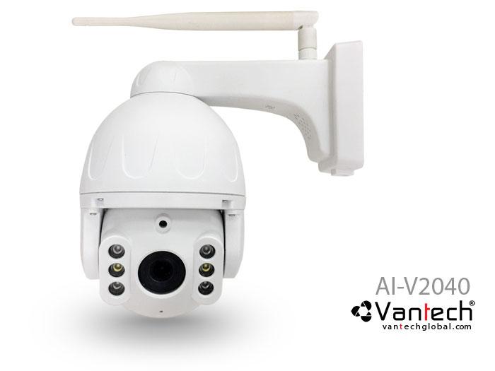 Camera ip speed dome hồng ngoại không dây 2.0 megapixel vantech ai-v2040