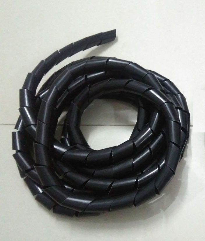 10 mét Dây xoắn nhựa đen phi 6, phi 8, phi 10, phi 12, phi16, phi 20