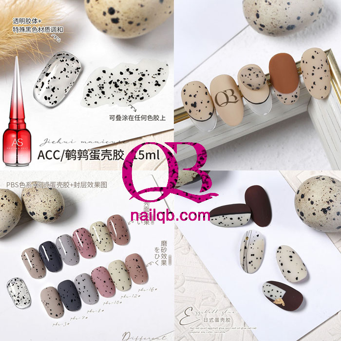 [HCM]Sơn gel AS top trứng cút 1 chai dùng cho tất cả các màu (cần hơ đèn)