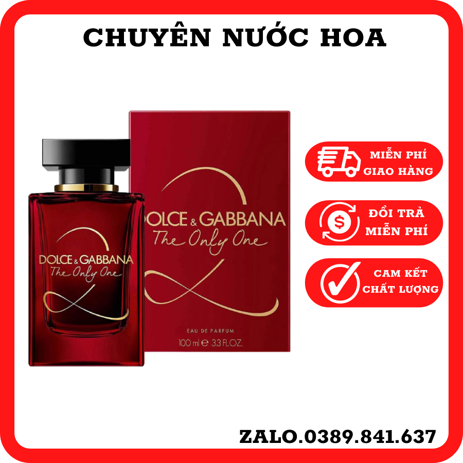 Nước hoa dolce & gabbana the only one100ml