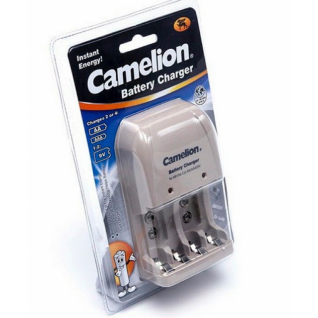 Bộ sạc pin 9v , pin aa / aaa camelion chính hãng