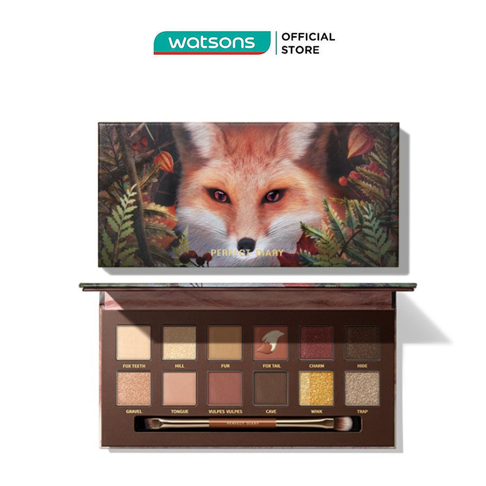  Bảng Phấn Mắt Perfect Diary Explorer Eyeshadow Palette 14g 